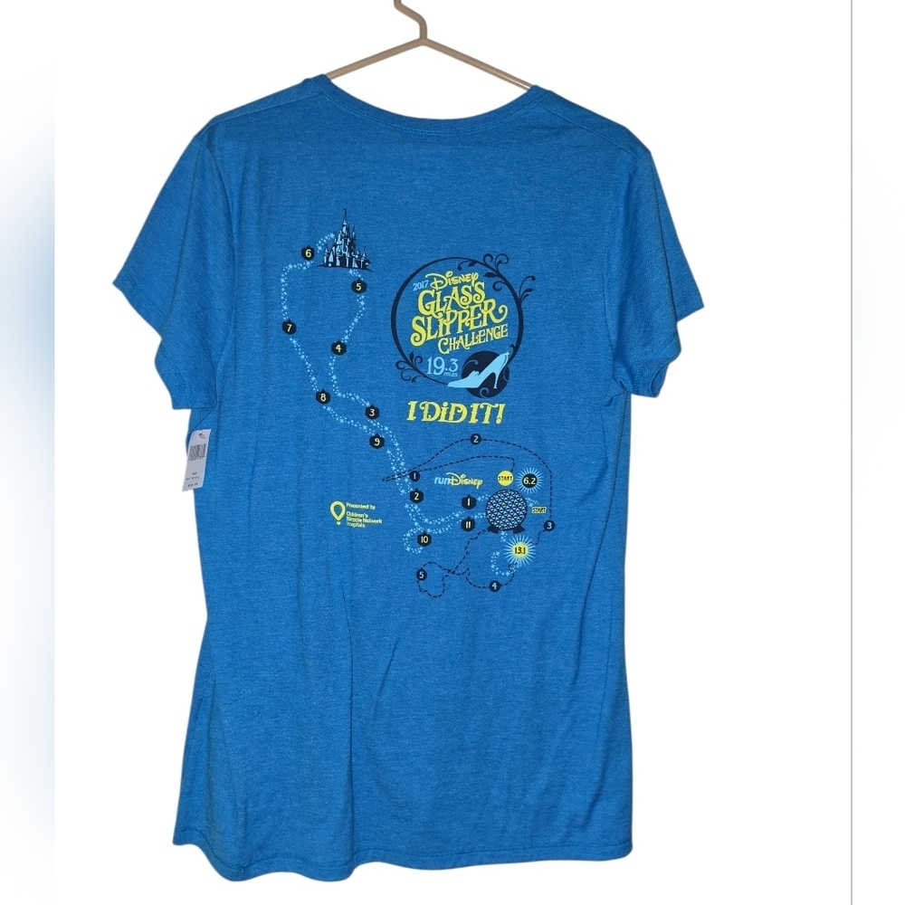 Womens 2017 Glass Slipper Challenge Tee, XL, NWT!!! - Picture 2 of 4